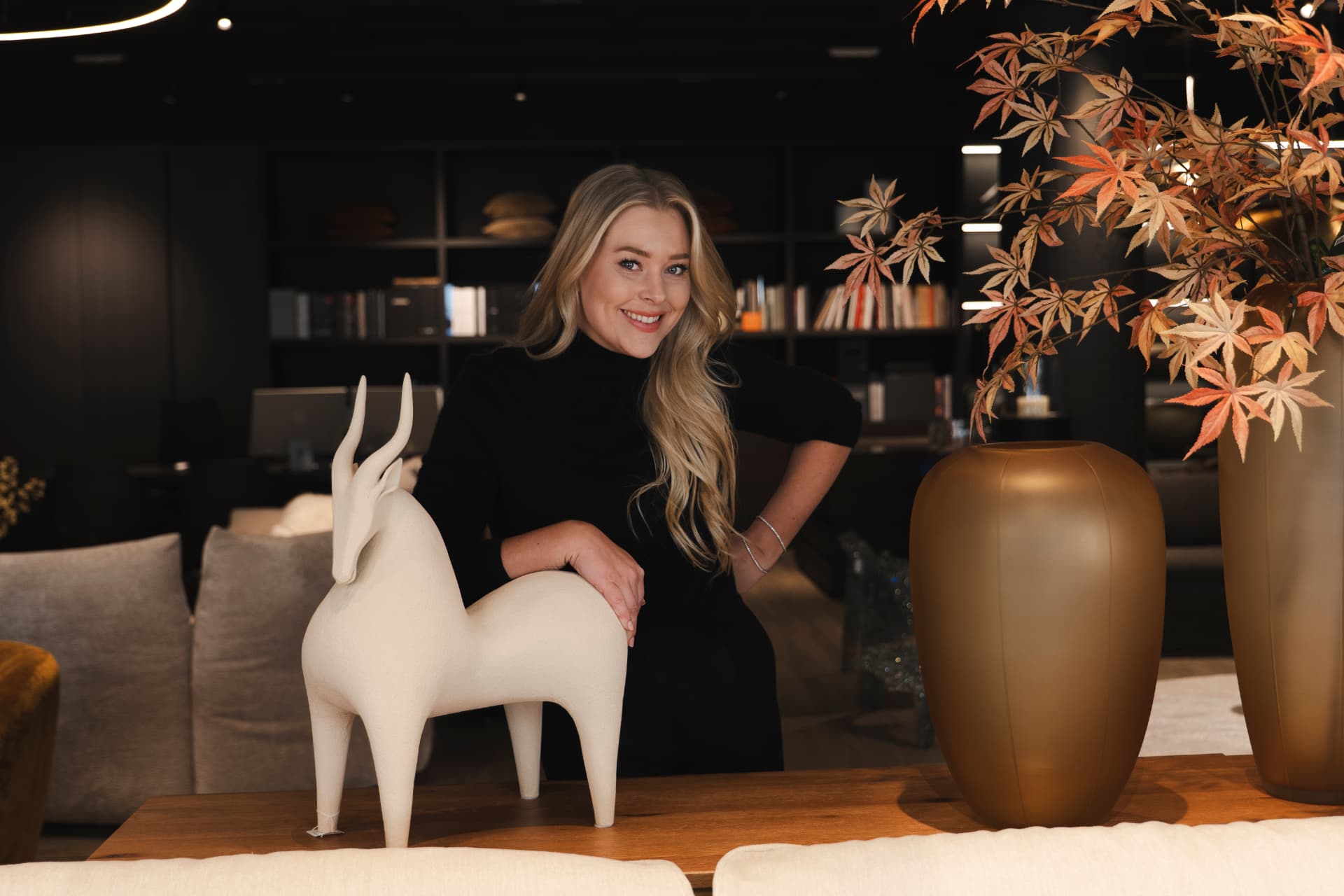 Rebecka Svedberg al showroom